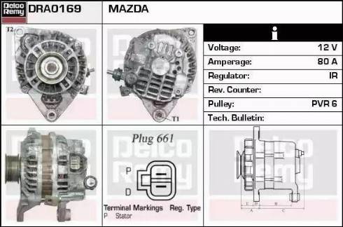 Remy DRA0169 - Alternator furqanavto.az