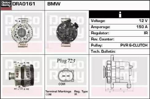 Remy DRA0161 - Alternator furqanavto.az