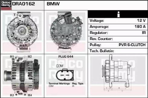 Remy DRA0162 - Alternator furqanavto.az