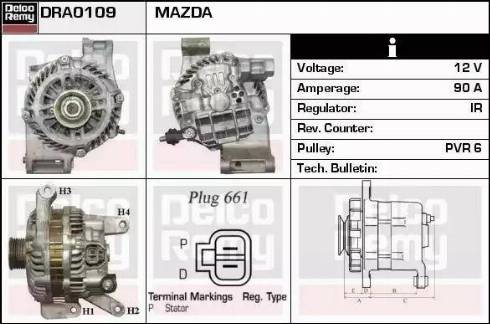 Remy DRA0109 - Alternator furqanavto.az