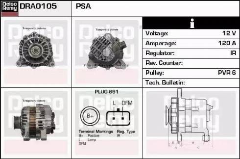 Remy DRA0105 - Alternator furqanavto.az