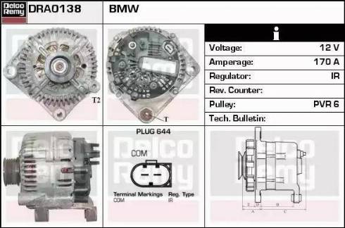 Remy DRA0138 - Alternator furqanavto.az