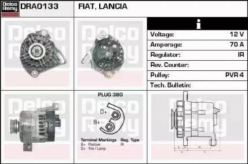 Remy DRA0133 - Alternator furqanavto.az