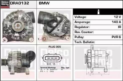 Remy DRA0132 - Alternator furqanavto.az