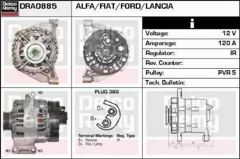 Remy DRA0885 - Alternator furqanavto.az