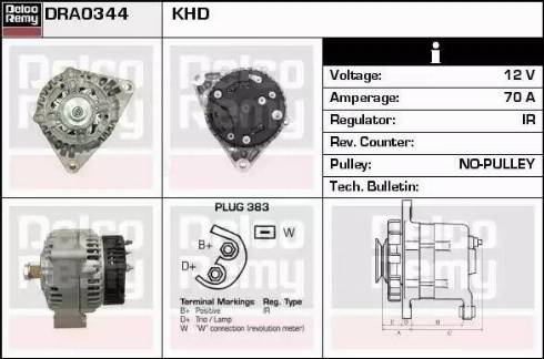 Remy DRA0344 - Alternator furqanavto.az