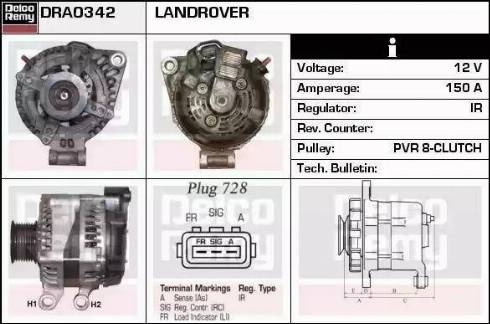 Remy DRA0342 - Alternator furqanavto.az