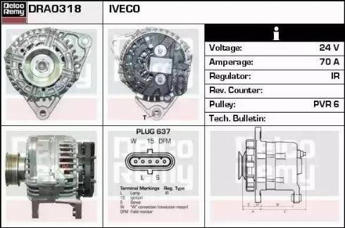 Remy DRA0318 - Alternator furqanavto.az