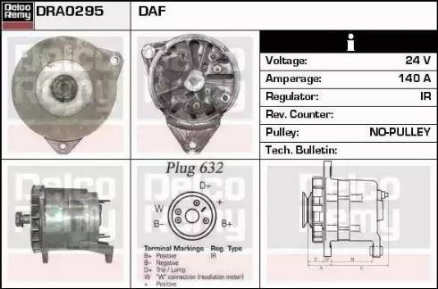 Remy DRA0295 - Alternator furqanavto.az