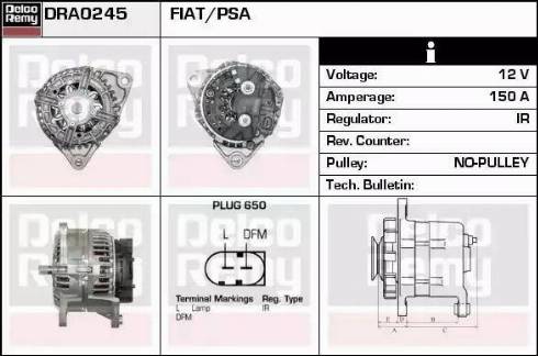 Remy DRA0245 - Alternator furqanavto.az