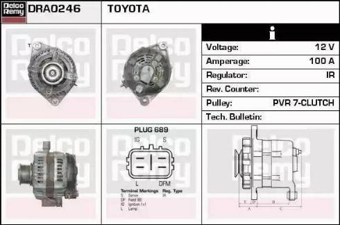 Remy DRA0246 - Alternator furqanavto.az