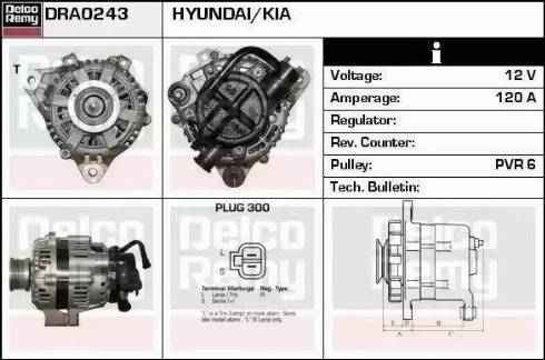 Remy DRA0243 - Alternator furqanavto.az