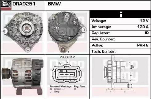 Remy DRA0251 - Alternator furqanavto.az