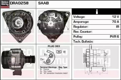 Remy DRA0258 - Alternator furqanavto.az