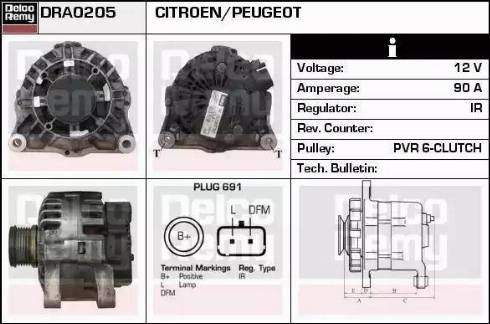 Remy DRA0205 - Alternator furqanavto.az