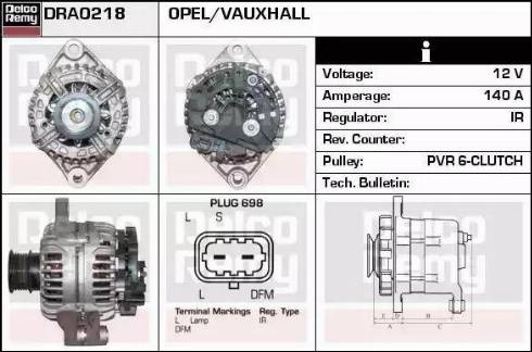 Remy DRA0218 - Alternator furqanavto.az