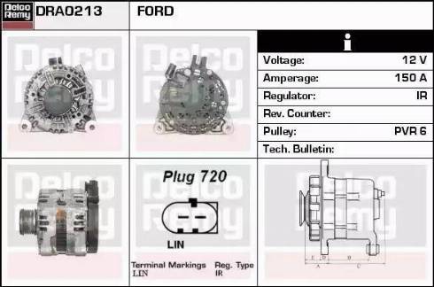 Remy DRA0213 - Alternator furqanavto.az