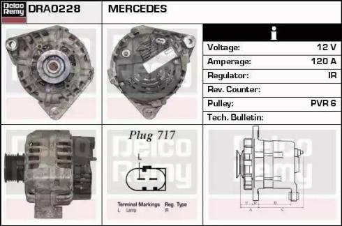 Remy DRA0228 - Alternator furqanavto.az