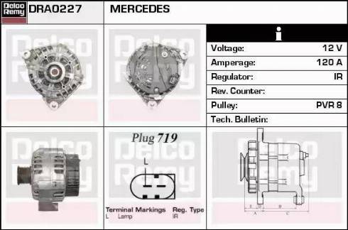 Remy DRA0227 - Alternator furqanavto.az