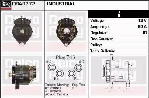 Remy DRA0272 - Alternator furqanavto.az