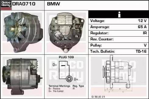 Remy DRA0710 - Alternator furqanavto.az