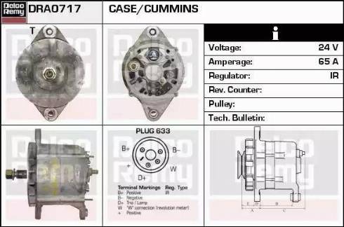 Remy DRA0717 - Alternator furqanavto.az