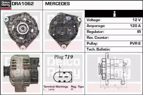 Remy DRA1062 - Alternator furqanavto.az