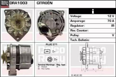 Remy DRA1003 - Alternator furqanavto.az