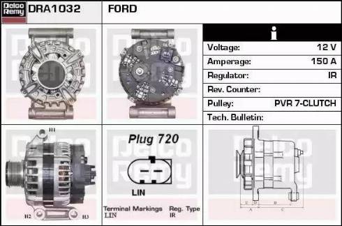 Remy DRA1032 - Alternator furqanavto.az