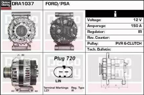 Remy DRA1037 - Alternator furqanavto.az