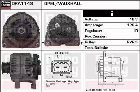 Remy DRA1148 - Alternator furqanavto.az