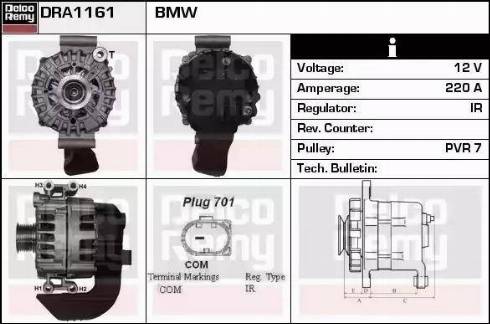 Remy DRA1161 - Alternator furqanavto.az