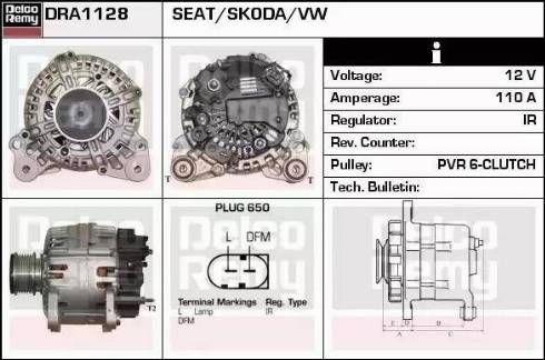 Remy DRA1128 - Alternator furqanavto.az