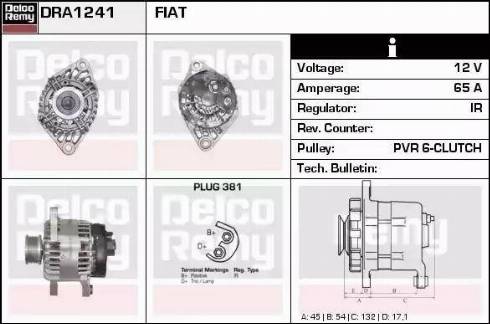 Remy DRA1241 - Alternator furqanavto.az