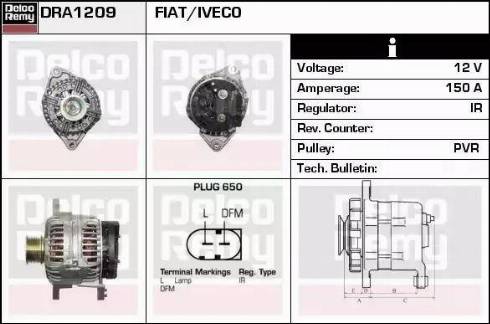 Remy DRA1209 - Alternator furqanavto.az