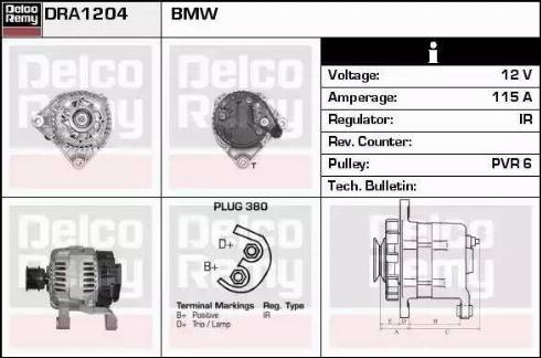 Remy DRA1204 - Alternator furqanavto.az