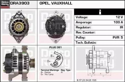 Remy DRA3903 - Alternator furqanavto.az