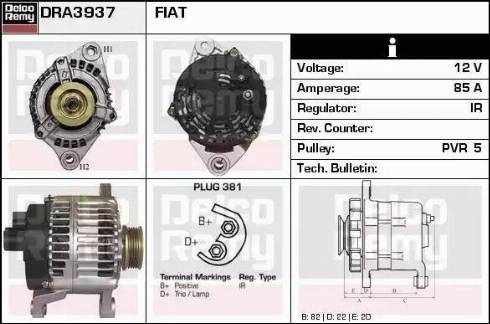 Remy DRA3937 - Alternator furqanavto.az