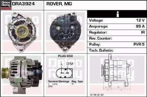 Remy DRA3924 - Alternator furqanavto.az