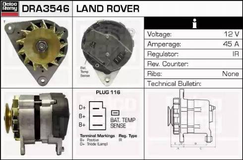 Remy DRA3546 - Alternator furqanavto.az