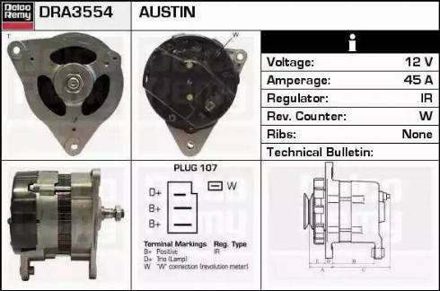 Remy DRA3554 - Alternator furqanavto.az