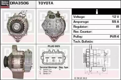 Remy DRA3506 - Alternator furqanavto.az