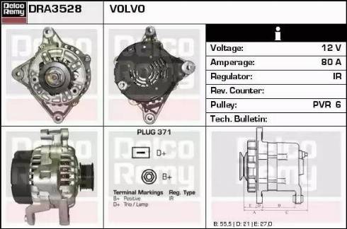 Remy DRA3528 - Alternator furqanavto.az