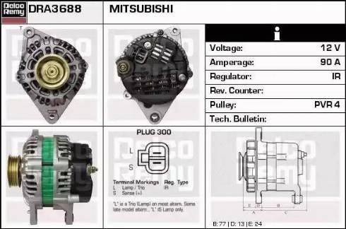 Remy DRA3688 - Alternator furqanavto.az