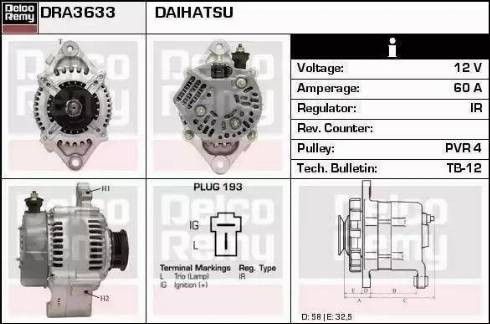 Remy DRA4311 - Alternator furqanavto.az