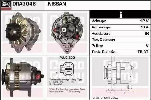 Remy DRA3046 - Alternator furqanavto.az