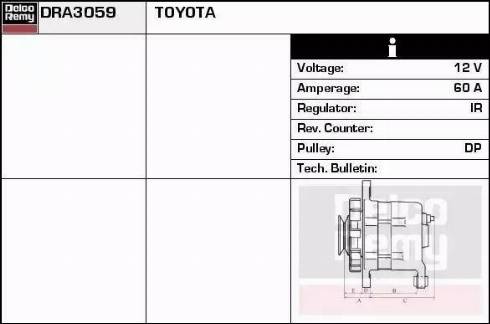 Remy DRA3059 - Alternator furqanavto.az