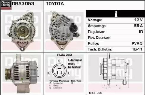 Remy DRA3053 - Alternator furqanavto.az