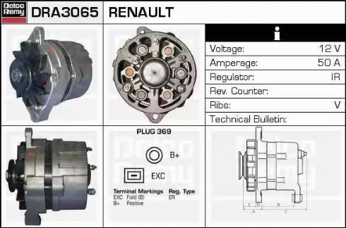 Remy DRA3065 - Alternator furqanavto.az