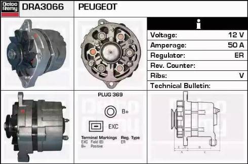 Remy DRA3066 - Alternator furqanavto.az